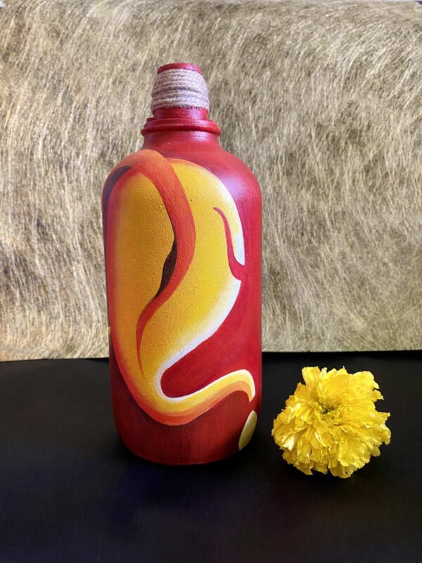 Hand painted Ganesha Bottle