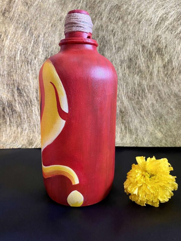 Hand painted Ganesha Bottle