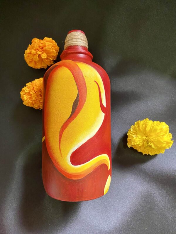Hand painted Ganesha Bottle