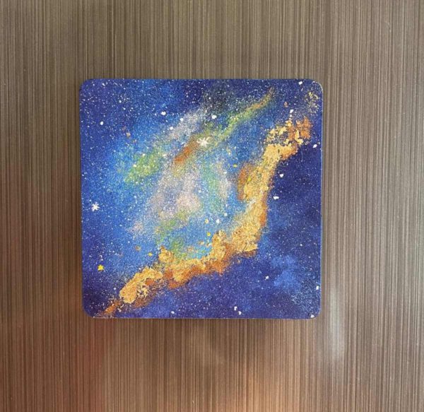 Miniature Galaxy Paintings - Set of 3