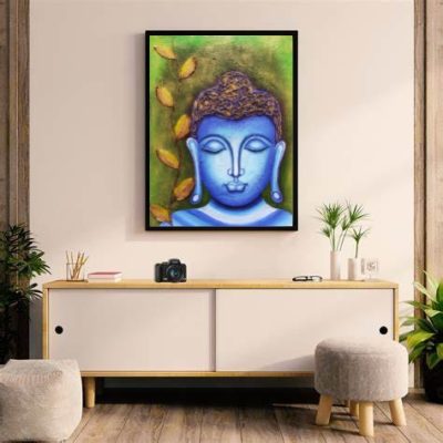 Mixed-Media-on-Canvas-Serene-Buddha-1