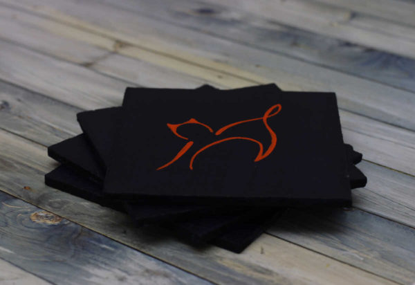 Hand Painted Coasters - Cats - Image 2